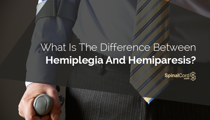 what is the difference between hemiplegia and hemiparesis