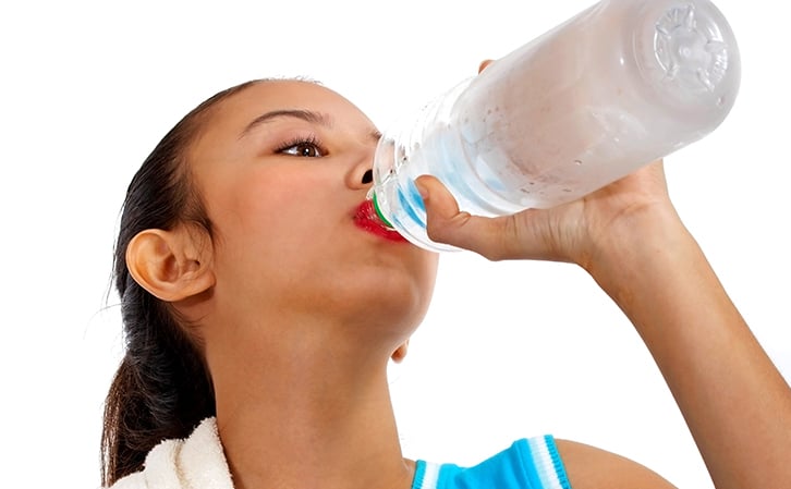 2 - Water Drinking Woman