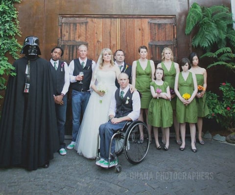 Wheelchair Wedding: Carolyn & Jeff