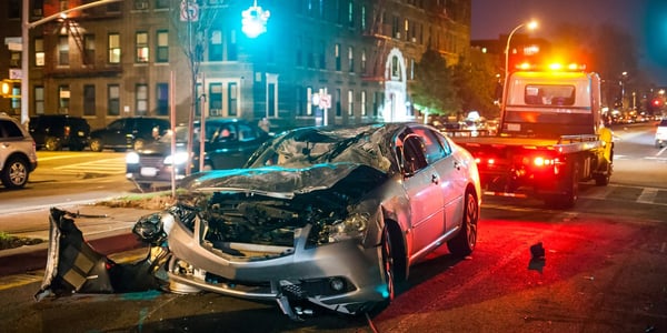 Car-crash-at-night-wreck-automobile-accident