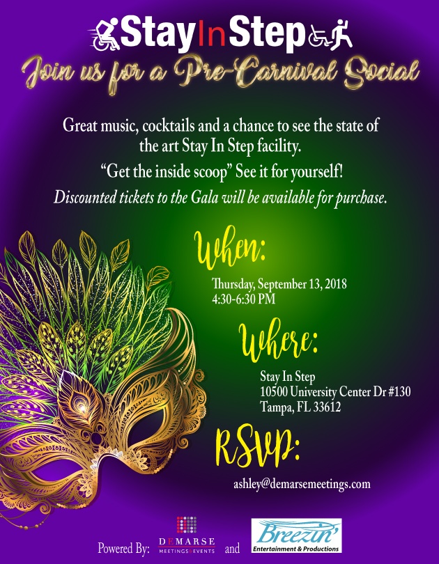 Stay in Step Free Cocktail Social