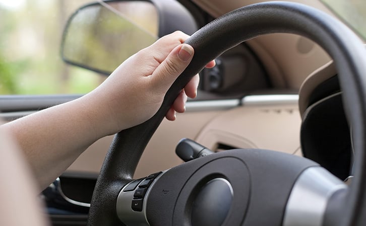 Woman with TBI and Seizure driving a car