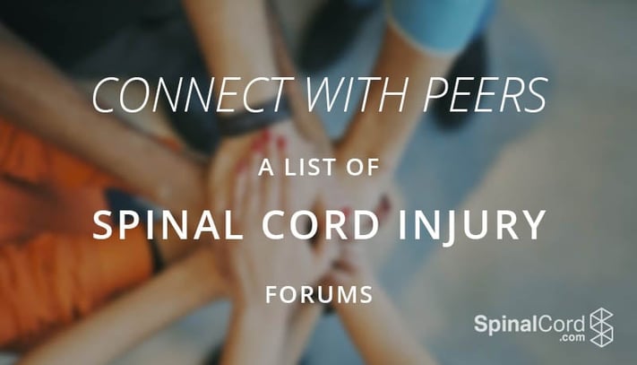 Spinal Cord Injury Forums