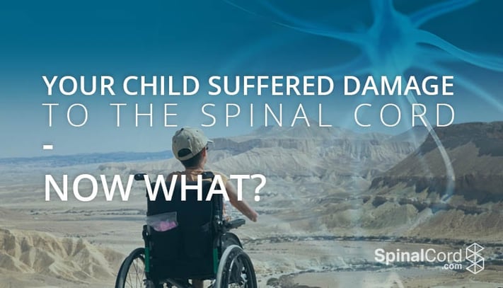 Your Child Suffered Damage to the Spinal Cord, Now What?