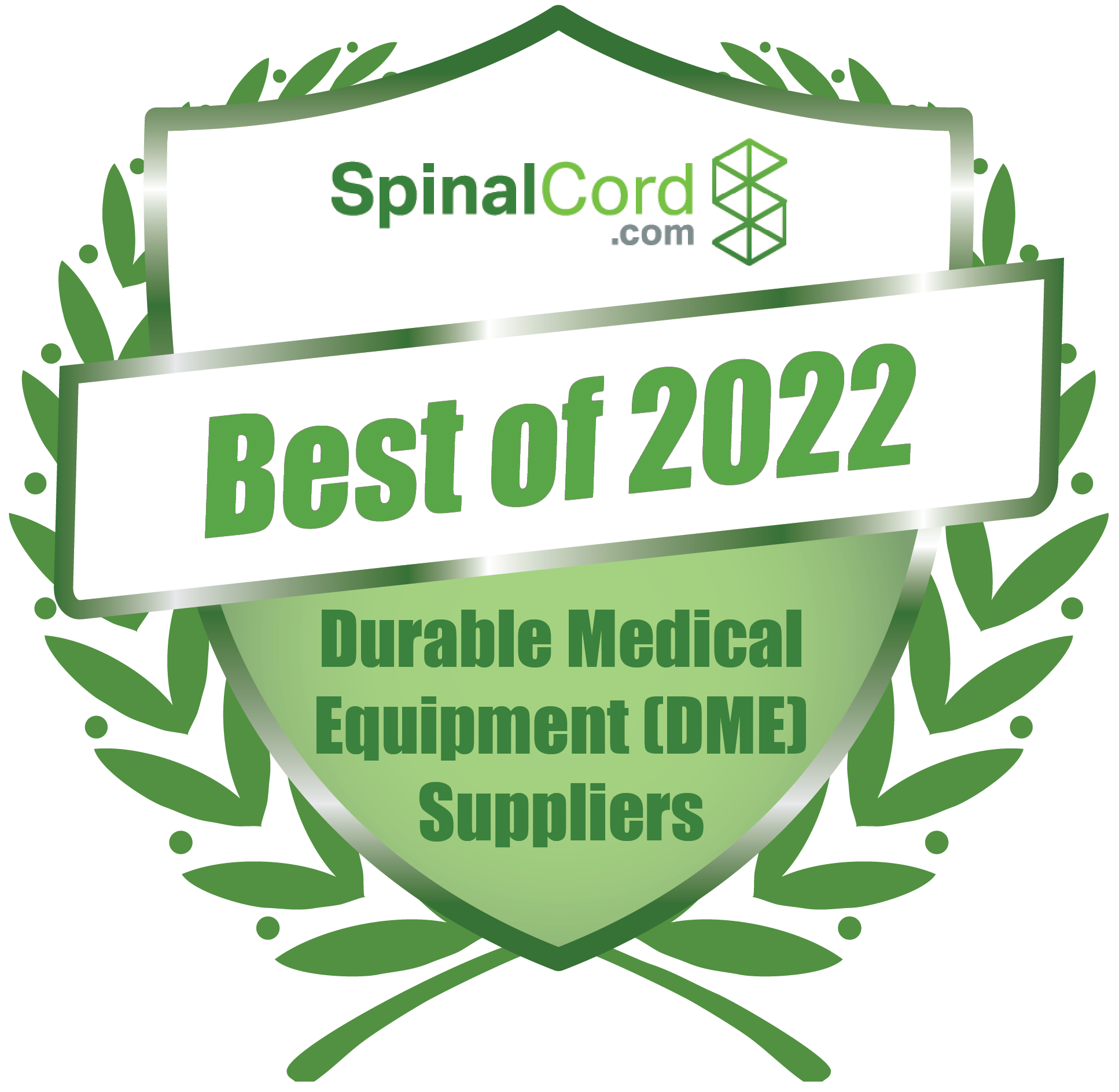 Spinalcord.com Best of Awards Durable Medical Equipment (DME) Suppliers