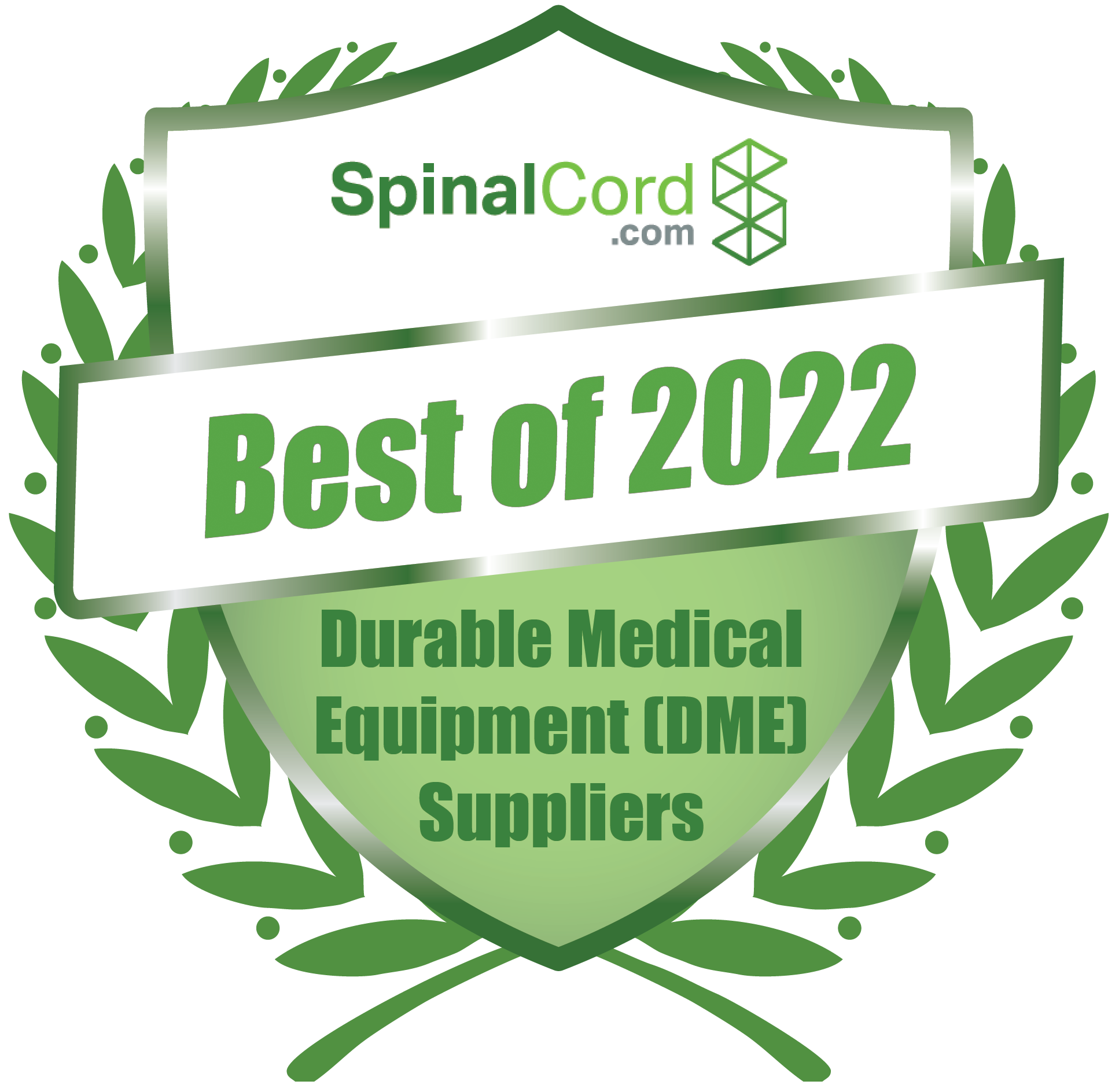 Spinalcord.com Best of Awards Durable Medical Equipment (DME) Suppliers