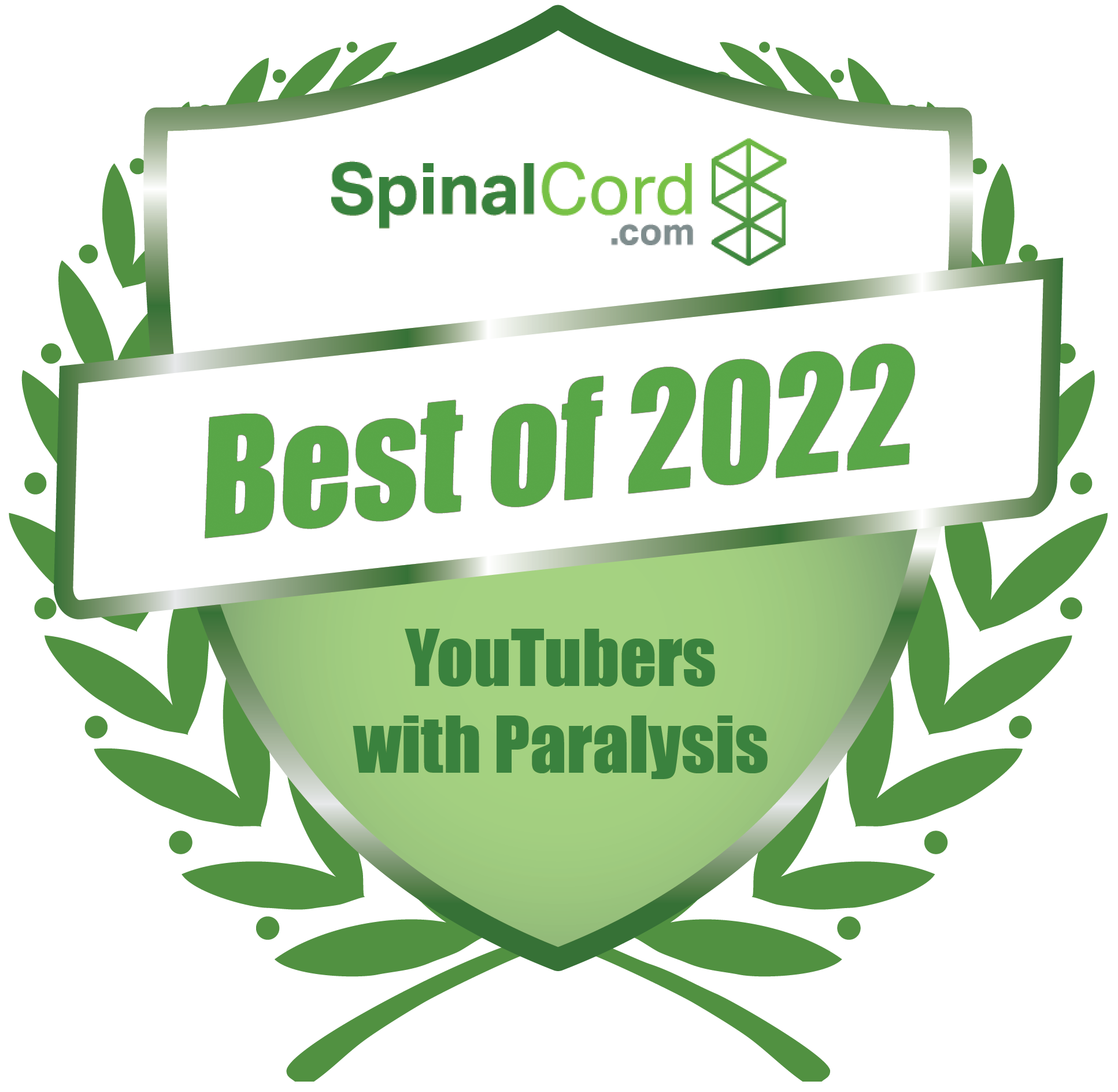 Spinalcord.com Best of Awards YouTubers with Paralysis